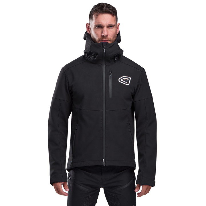 VESTE SOFTSHELL VTT PERF RUSH NOIRE