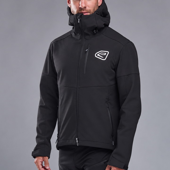 VESTE SOFTSHELL VTT PERF RUSH NOIRE
