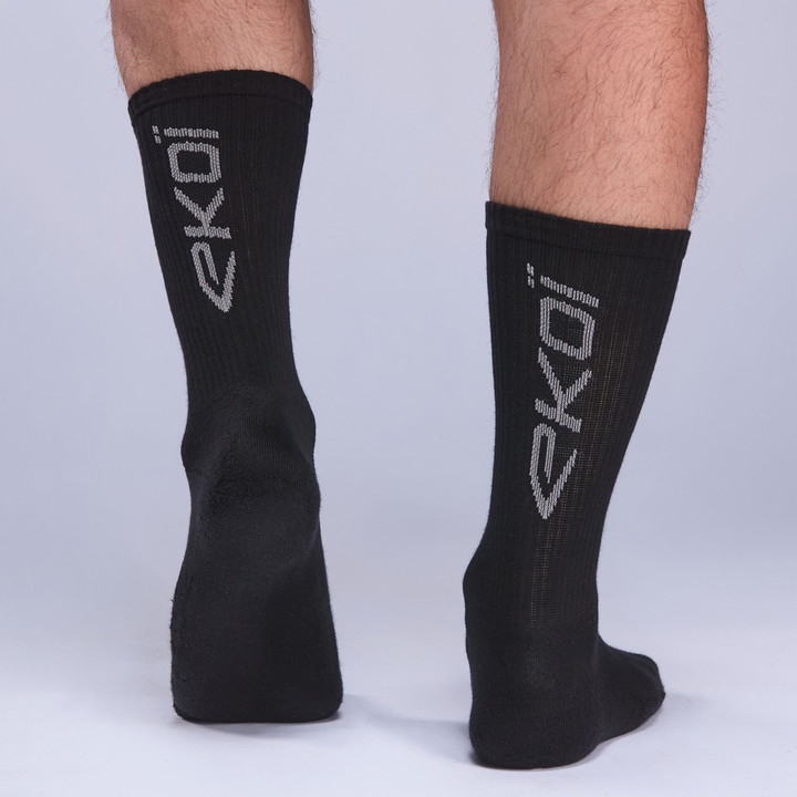 CHAUSSETTE VTT EKOI PERF RUSH NOIRE