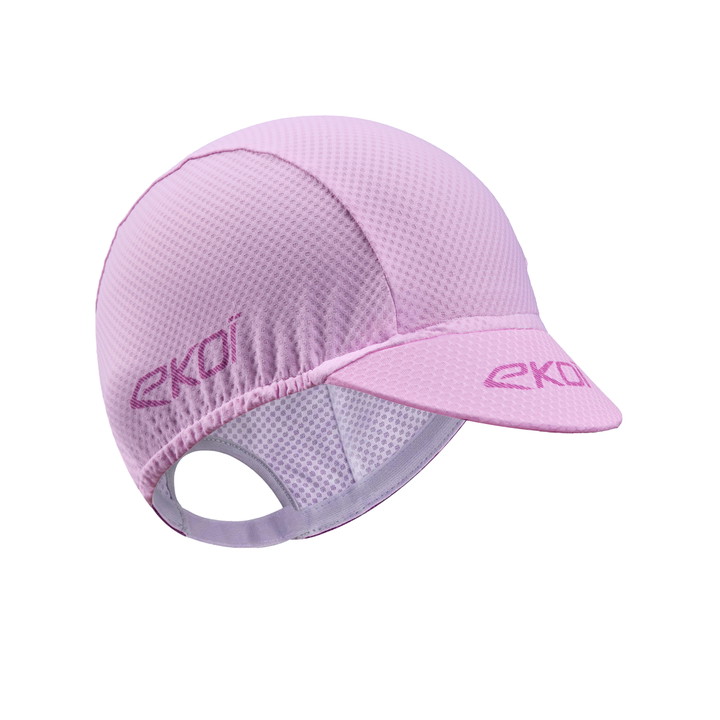 GORRA CICLISTA MUJER EKOI PERF MOOD ESCAPISTA ROSA