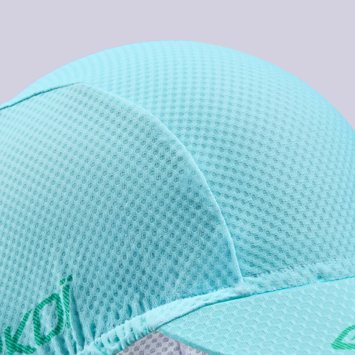 Casquette vélo femme EKOI Perf MOOD Championne Menthe