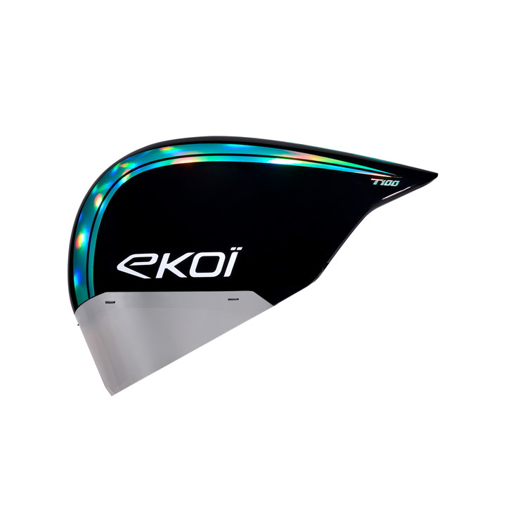 Casque EKOI Racing PURE AERO Mirror Cat2 Noir T100