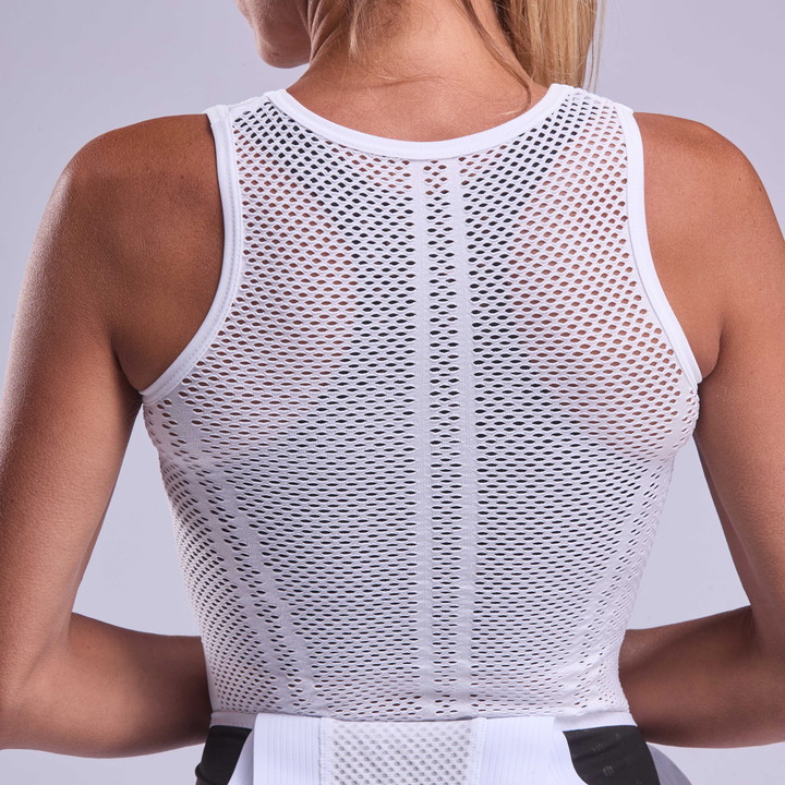 Ssous maillot femme EKOI Racing x MARION ROUSSE OUTLAST Blanc
