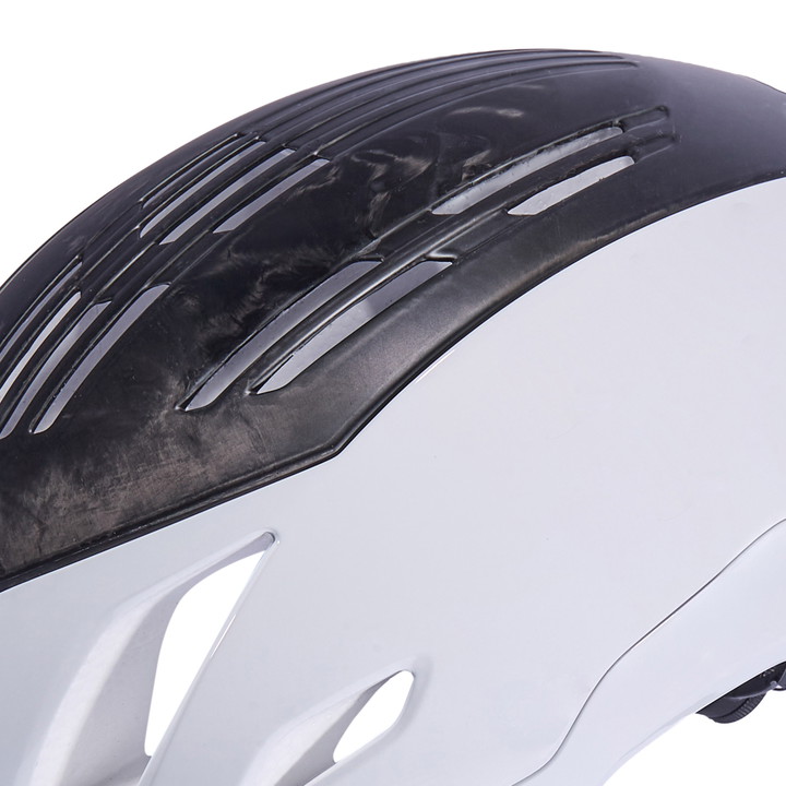 Casque personnalisable EKOI Racing R2 CARBON Blanc