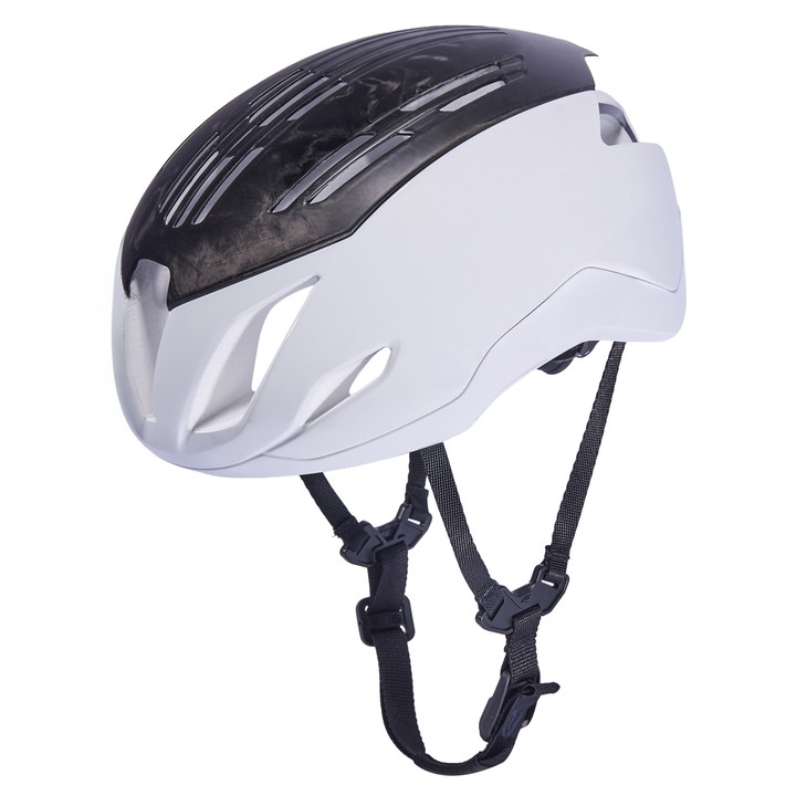 Casque personnalisable EKOI Racing R² CARBON Blanc