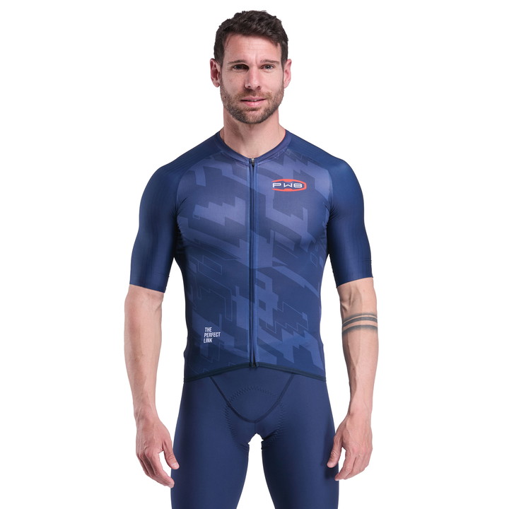 MAILLOT PW8  MARINE