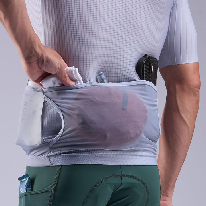 MAILLOT EKOI PERF CARGO ADVENTURE SILVER