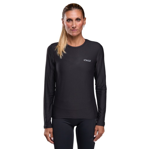 T-shirt femme EKOI Perf RUN MOVE Noir
