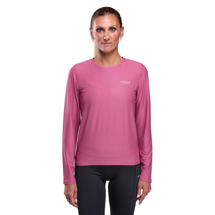 T-SHIRT FEMME EKOI RUN PERF MOVE  ROSE