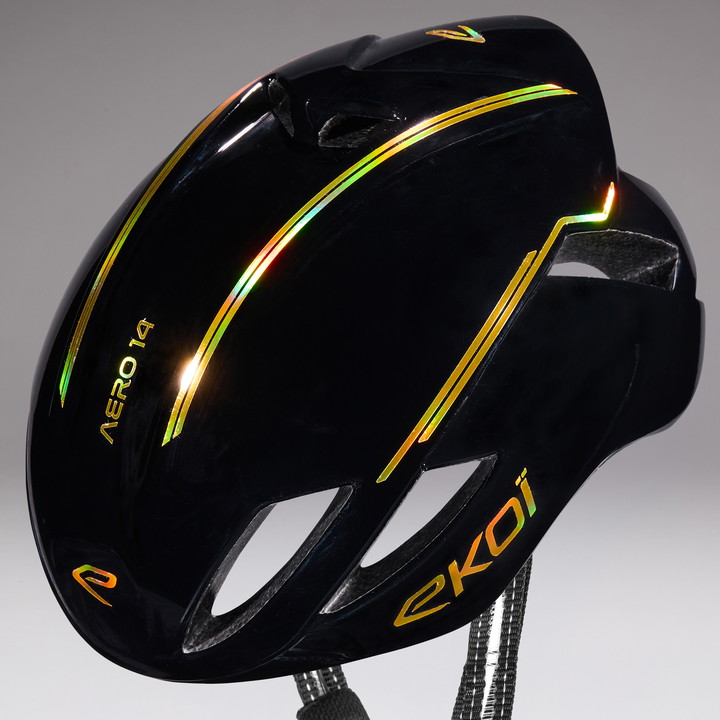 Hjelm EKOI Perf AERO14 ltd LINE Sort Full Gold