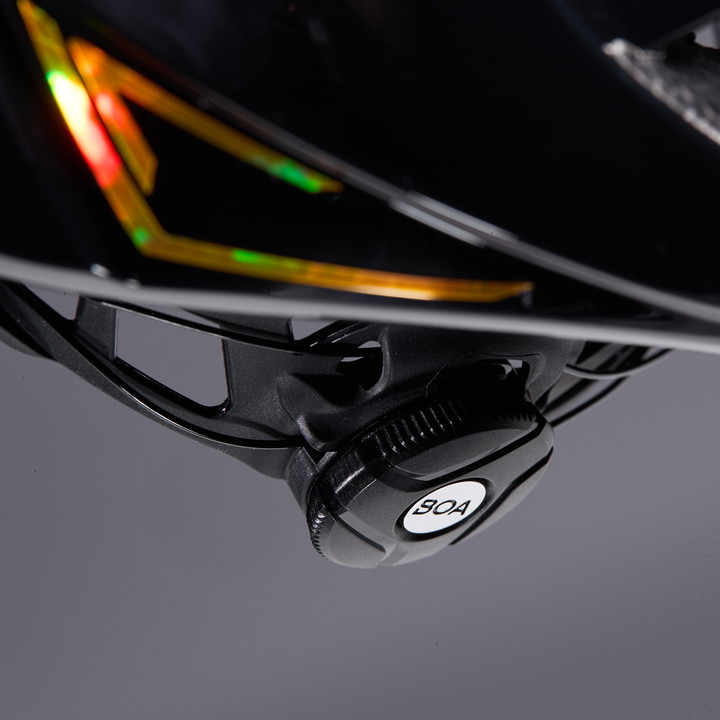 Kask EKOI Perf AERO14 ltd LINE Czarny cały Złoty