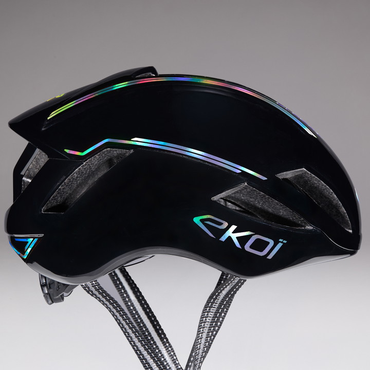 Hjelm EKOI Perf AERO14 ltd LINE Sort Full Holo Silver