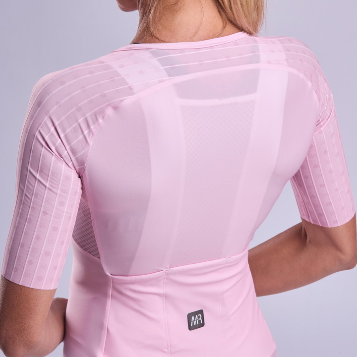 Maillot femme EKOI Racing x MARION ROUSSE OUTLAST Rose