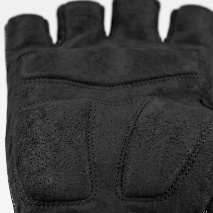 Gants court EKOI Racing BikingMan Reflective Noir
