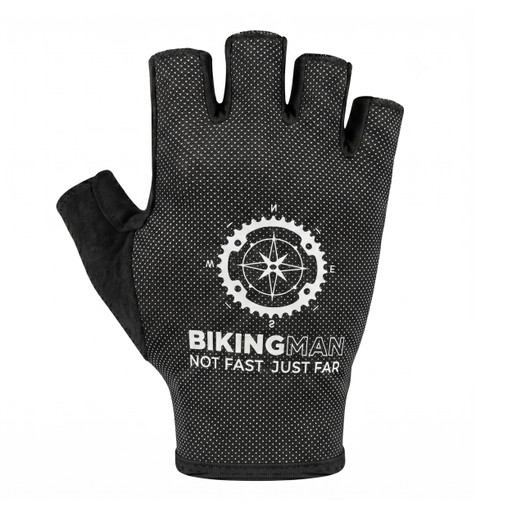 Mitones EKOI Racing BikingMan Reflectantes Negros