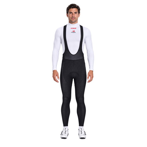 Waterafstotende EKOI Perf HEXA GEL ULTIMATE zwarte fietsbroek