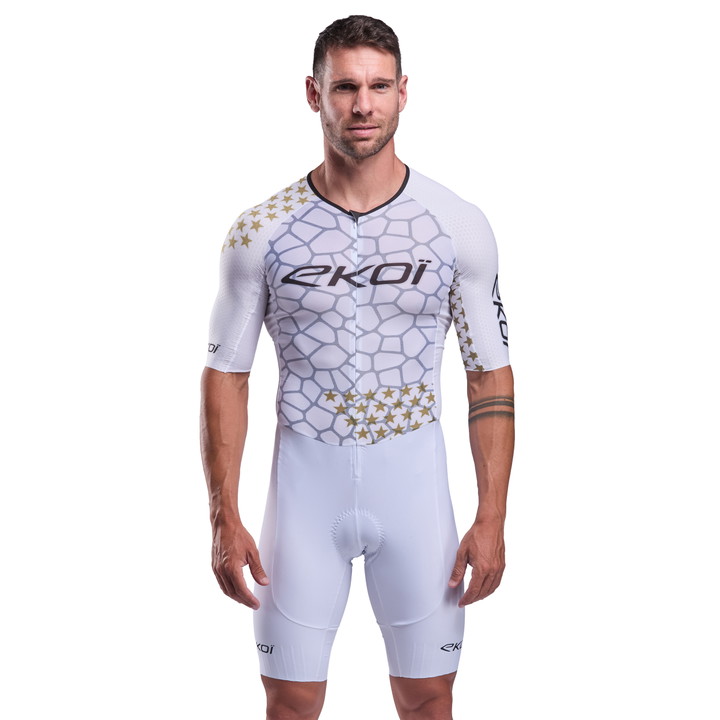 Combinaison triathlon EKOI Racing GRAPHENE Blanche