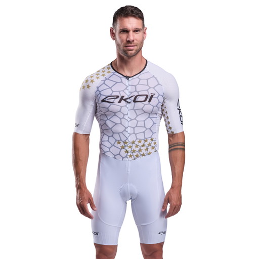 Triathlon-Einteiler EKOI Racing GRAPHENE Weiß