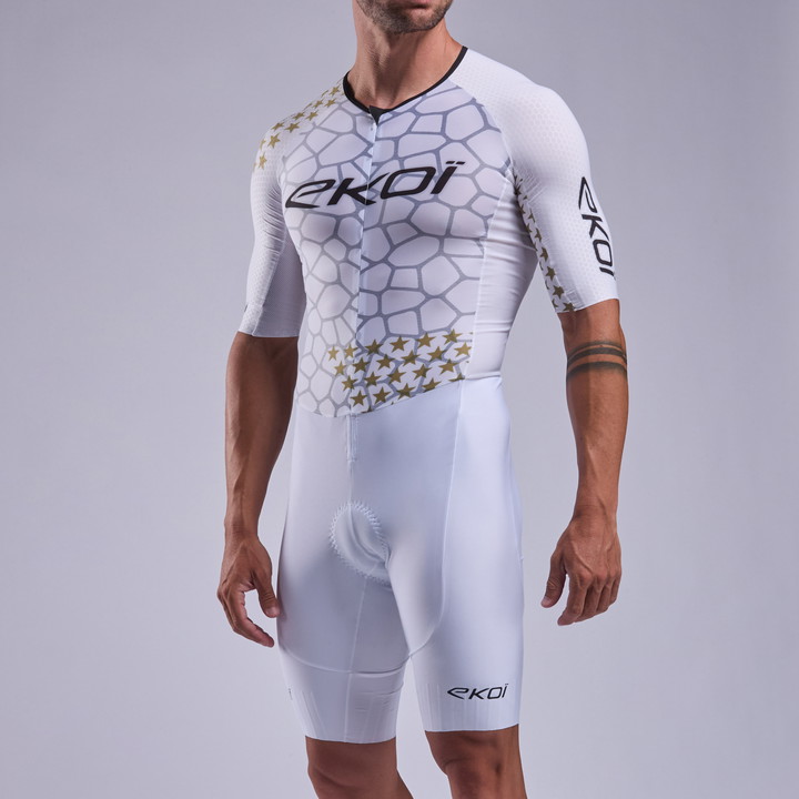 Combinaison triathlon EKOI Racing GRAPHENE Blanche