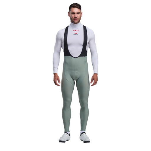 Wasserabweisende Trägerhose EKOI Perf PORON SHOCK ABSORBER Salbei