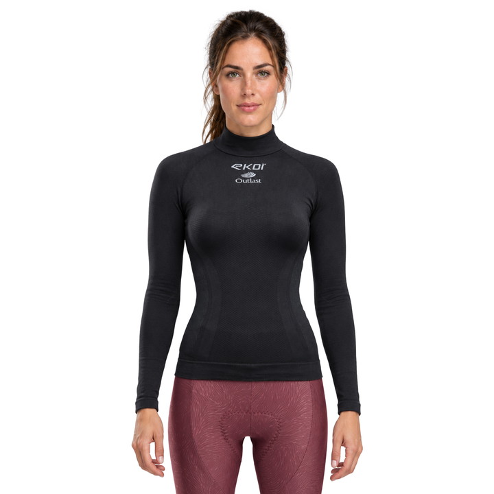 Sous maillot femme hiver EKOI Racing OUTLAST EVO Noir