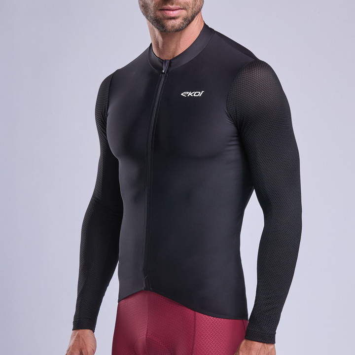 Maillot mi-saison EKOI Perf PULSE Noir