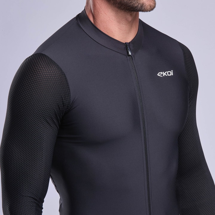 Maillot mi-saison EKOI Perf PULSE Noir
