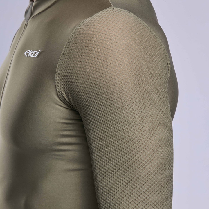 Maillot mi-saison EKOI Perf PULSE Kaki
