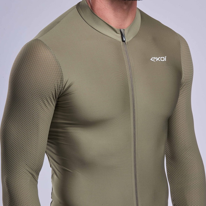 Maillot mi-saison EKOI Perf PULSE Kaki