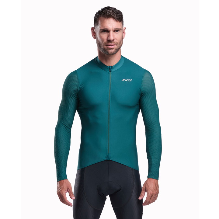Maillot homme mi-saison EKOI Perf PULSE Vert Foret