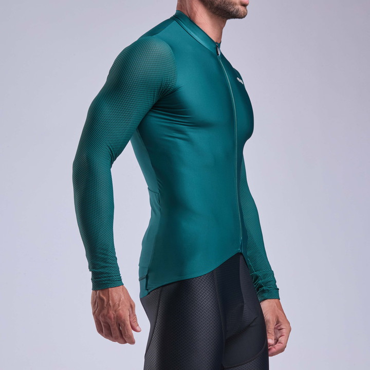 Maillot homme mi-saison EKOI Perf PULSE Vert Foret