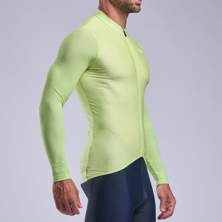 Maillot homme mi-saison EKOI Perf PULSE Lime