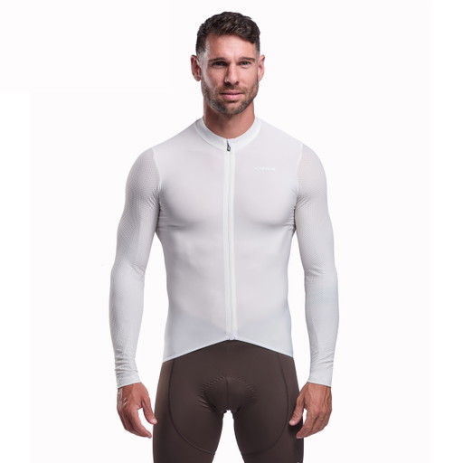 Maillot homme manches longues EKOI Perf PULSE Ivoire
