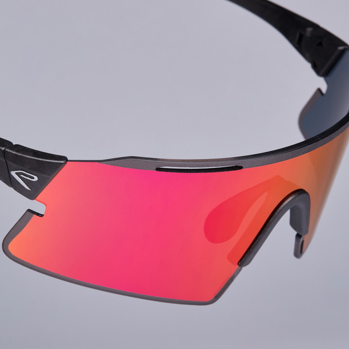 Lunettes EKOI Perf CARBON28 Evo Mirror Red Cat3