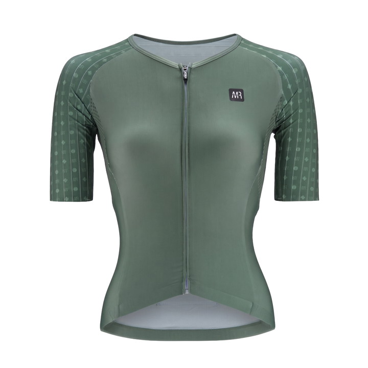 MAILLOT Femme RACING EKOI X MARION ROUSSE OUTLAST VERT