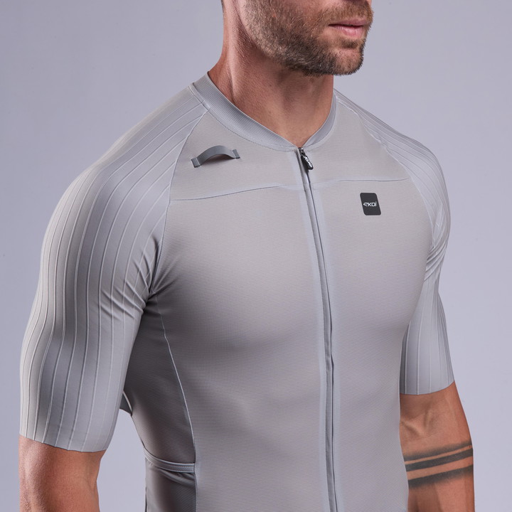 Maillot ultra distance EKOI CARGO HYDRA 1L Taupe
