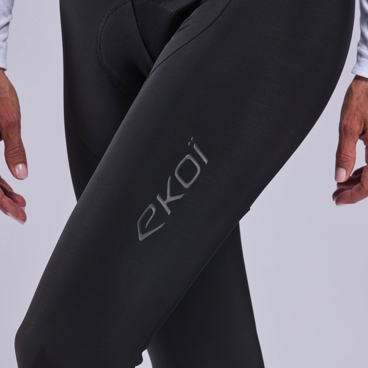 Collant femme EKOI CONFORT GEL EVO sans bretelles Noir