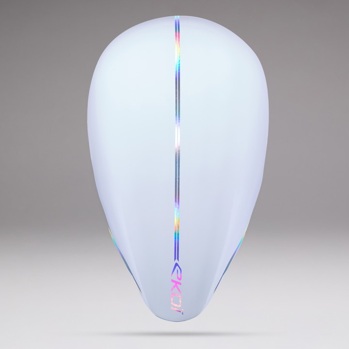 Casque EKOI Racing PURE AERO LTD LINE Cat2 Blanc Holo Silver