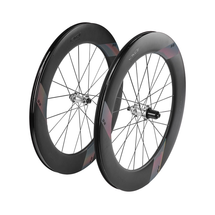 Paire de Roues EKOI Racing RR-50 AEROLIGHT CARBON GOLD LTD moyeu gold SRAM