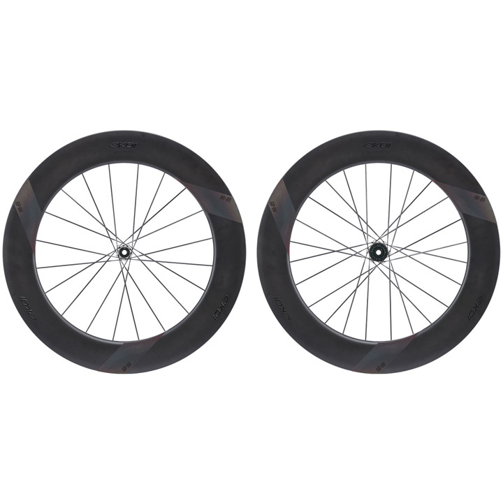 Paire de Roues EKOI Racing RR-50 AEROLIGHT CARBON GOLD LTD moyeu gold SRAM