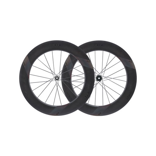 RR-85 AEROLIGHT CARBON BLACK LTD Wielset EKOI Racing met zilveren SHIMANO-naaf