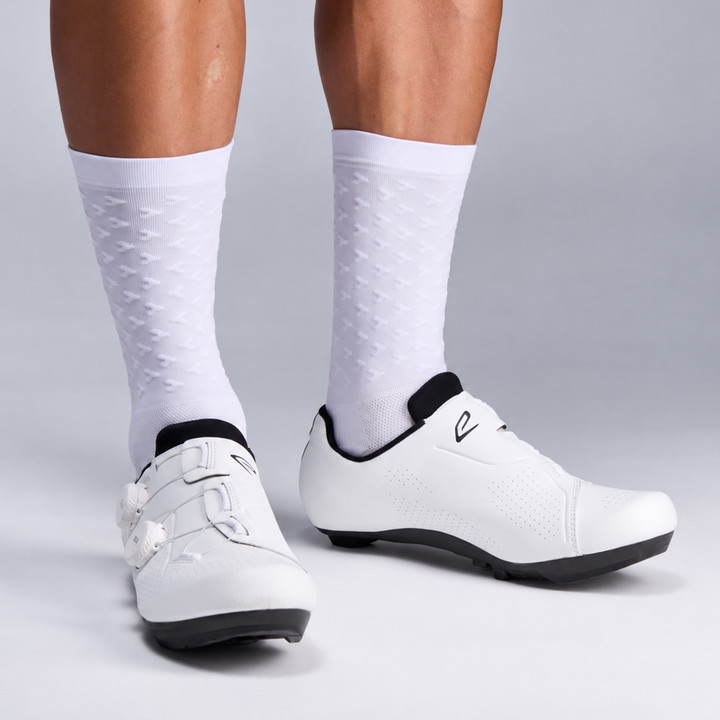 Chaussettes EKOI Perf  AERO STREAM LINE 18 cm Blanches