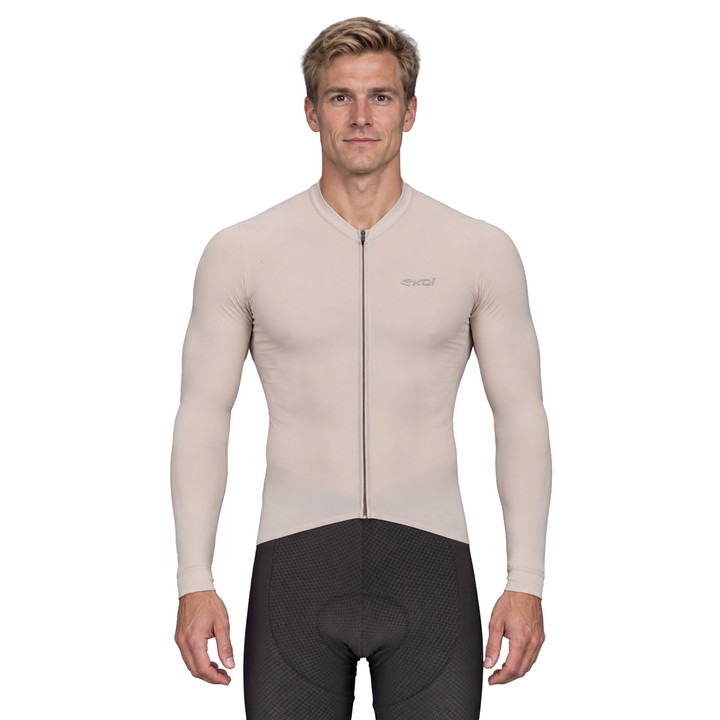 MAILLOT MANCHES LONGUES EKOI RACING SUPERSOFT SABLE 