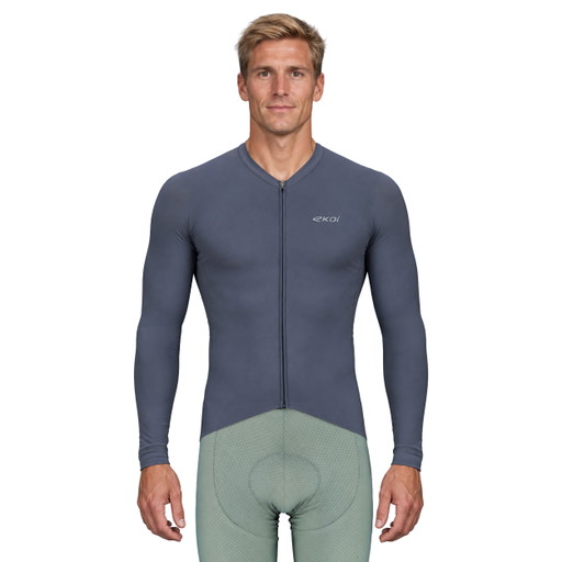 SUPERSOFT long-sleeve jersey EKOI Racing Steel