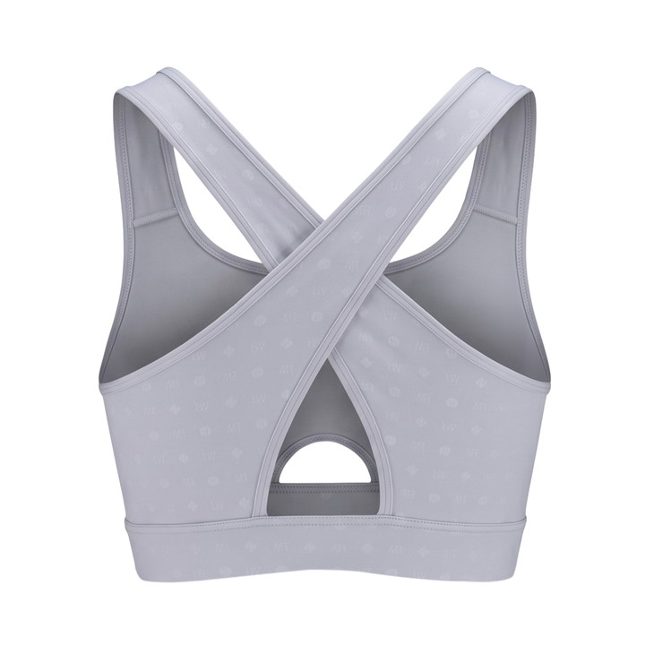 Brassière femme Maintien Modéré EKOI Racing x MARION ROUSSE Silver
