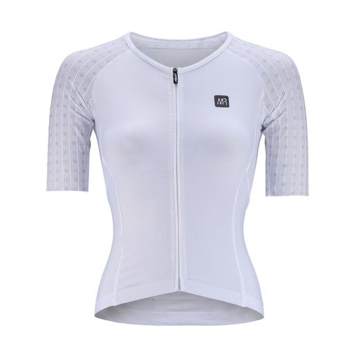 Dames wielertrui EKOI Racing x MARION ROUSSE OUTLAST® Wit