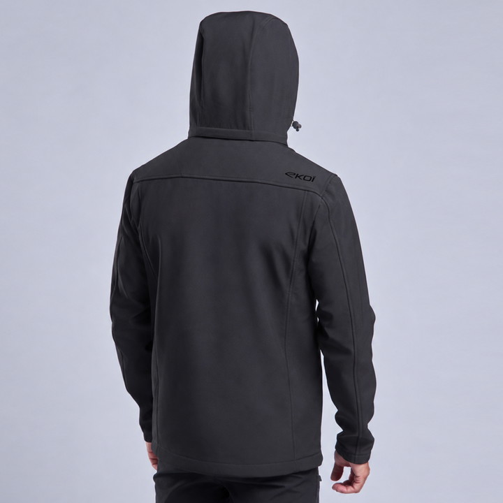 Veste thermique hydrofuge EKOI Perf SOFTSHELL Noir