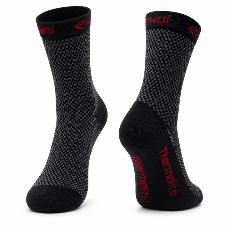 Chaussettes hiver EKOI Perf THERMOLITE CARBON