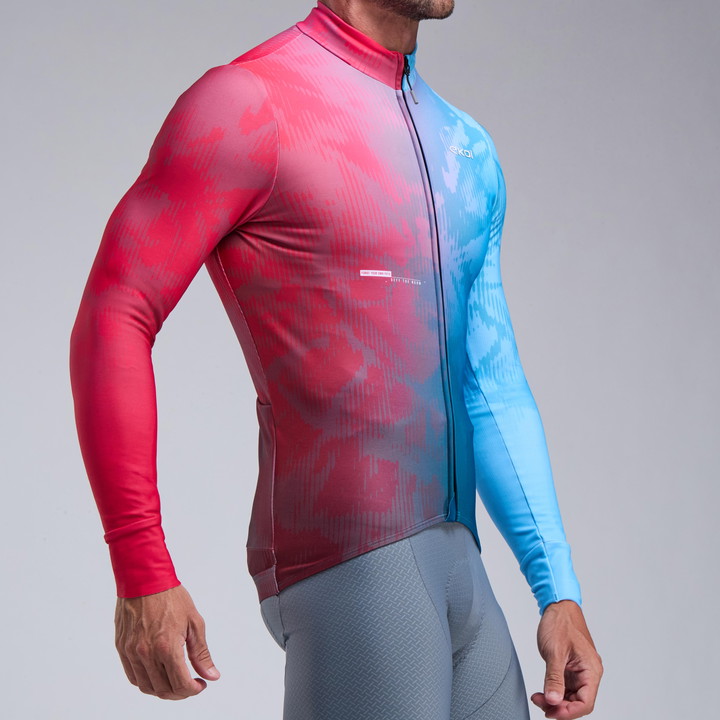 Maillot manches longues EKOI PERF RADIANCE Rouge