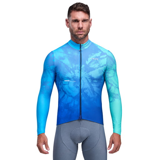 EKOI PERF RADIANCE Long Sleeve Jersey Blue